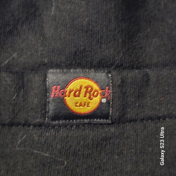 Hard Rock women's black jogger sweat pants. Size Small. - Picture 5 of 6